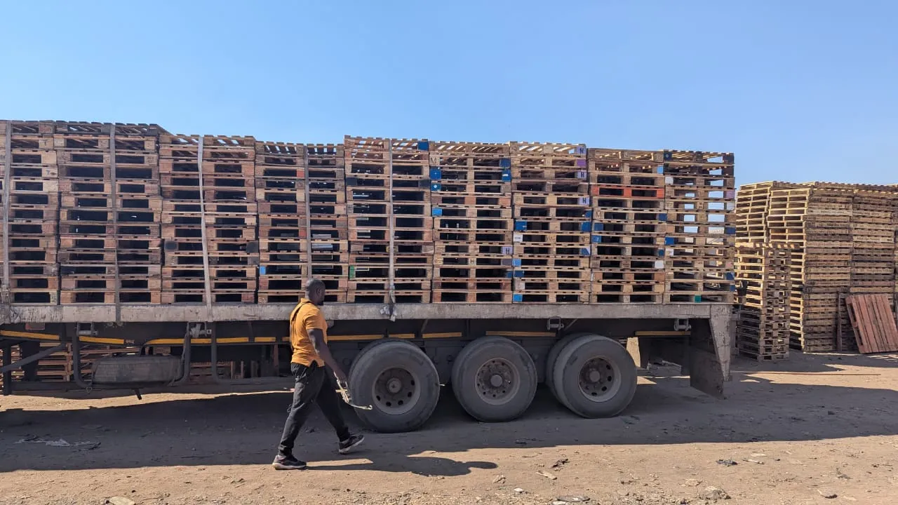 Pallet rentals for transport loads in Harare Zimbabwe